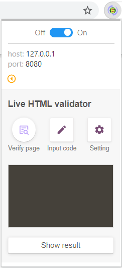 Live HTML Validator